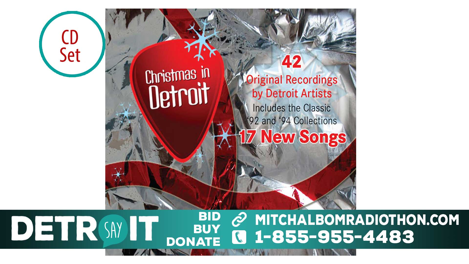 Mitch Albom SAY Detroit Radiothon